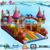 Cartoons Mickey Castle Slide, Inflatable Castle Slide for Children thumbnail-3