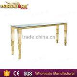 High Wedding Dining Table , Gold Dining Table Designs thumbnail-1
