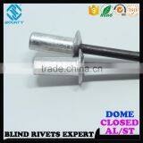 MANUFACTURER ISO 15973 AL/ST CLOSED TYPE RIVETS thumbnail-1