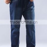 Plus Large Loose Denim Jeans Straight Denim Jeans Straight Tube Jeans thumbnail-4