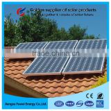High performance mono solar panel 155W for 2kw solar home system solar panel system