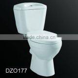 DZO177 High Quality Washdown Two Piece Toilet