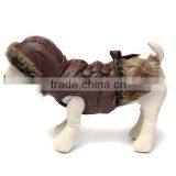 Hot Sale Best Price NEW Cute Pet Dog Clothes Soft Cotton Winter Coat Jacket Winter Warm Dog Button With Little Bow13.96 thumbnail-3