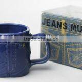 Creative Jeans Shape Ceramic Mug thumbnail-1