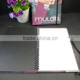 A5 Paper Hardcover Spiral Journal With Black Elastic Band thumbnail-5