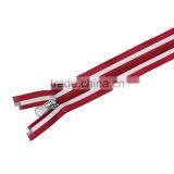 Beautiful Multicolor Nylon Zippers With Metal Slider thumbnail-2