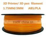 1.75mm magic 3D printer pen 3d pen filament multi colors 3mm pla abs filament for DIY 3D printer 3D printing machine