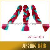 2016 Hot Selling Mix Color Ombre Synthetic Hair Braiding/ombre Color Jumbo Braid Synthetic Hair for Summer Fashion thumbnail-3