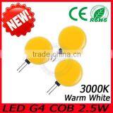 ISENSE Long Life 3000k 135lm g4 Led Light for All Cars