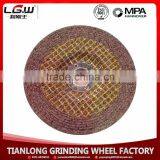 H165 4''inch/102X6X16mm Color Resin Grinding Disc for Metal ,stainless Steel thumbnail-3
