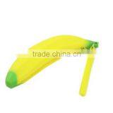 Banana Shaped Portable Zipper Pencil Bag thumbnail-3