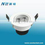 MINI white color led light ceiling 3watts ceiling spot light led home light fixture of ceiling