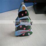 Christmas Tree Shaped Decorative Candy Metal Tin