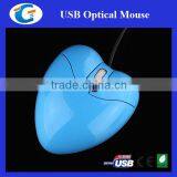Wired Optical Heart Shaped Mouse