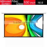 100"(16:9) Inch Motorized Projection,big Size Projector Screen Paint