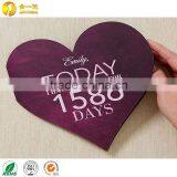 Hot Sale Creative Heart Shape Handmade Greeting Card With Envelope thumbnail-2