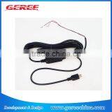 DC8-22V to 5V,12V to 5V 3M Power Cable Mini Usb Output Converter Buck Module