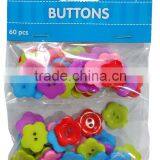 Crafts Diy button 60pc set, mixed buttons