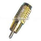 Metal RCA Plug, assembly, jointing type