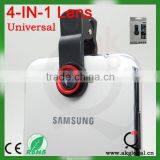 Hot Cellphone Parts Fish Eye Zoom Camera Lens 4 in 1 for Samsung Galaxy s3 I9300 Note 2