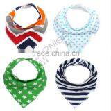 New Design Fashion Manufacturer Cotton Baby Bandana Bibs Baby Bib thumbnail-3
