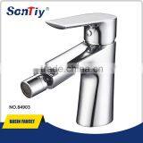 Single Handle Glass Waterfall Wash Bidet Mixer thumbnail-1