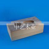Trade Assurance Wood Craft Decorative FSC Natual Wood Tissue Box thumbnail-5