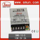 High Efficiency and Ultra Thin Power Supply 5v (SMB-10-5) thumbnail-2