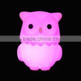 Magic LED Color Changing Owl Light for Festival and Family Decoration