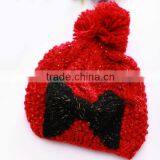 Hot Selling Handmade Christmas Beanie Knitted Hat thumbnail-2