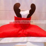 Hot Christmas Decorating Deer Toilet Seat Cover Bathroom Set thumbnail-2