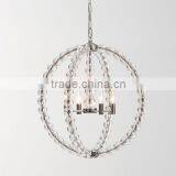 12.10-13 Polished-nickel Finish a Brilliance and Clarity That Can't be Replicated CRYSTAL CHANDELIER thumbnail-3