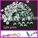 2015 NEWEST Design Fashion KOREAN QUALITY Hot Fix Spangle Sequin LASER RED Middle Hole CONE SHAPE 3mm 4mm 5mm 6mm thumbnail-5