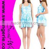 Sexy Sleeves Printed Fashion Dress LY011 thumbnail-3