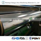 Silver Metallic Polypropylene/CPP Film Rolls