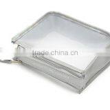 CLEAR COSMETIC TWO ZIPPER POUCH MAKEUP BAG thumbnail-4