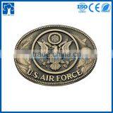 Manufacturer Customized Gun Logo Brass Army Belt Buckle thumbnail-2