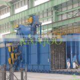 Good Effciency Clean Equipment Roller Conveyor Shot Blasting Machine