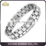 KSTONE 2015 Fashion Stainless Steel Bracelet Magnetic Bracelet for Men thumbnail-1