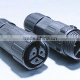3 pins M16 cord to cord waterproof connector