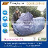 190T Polyester Blue Foldable Motorcycle Cover Outdoor Cover thumbnail-3