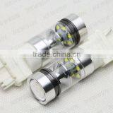 Super Bright With Mirror Reflector 3157 Led Blub, 12V 24V C Ree Auto Led Back-up Reverse/Turning Singal Lights for Cars Trucks thumbnail-4