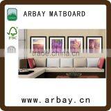 Business Gift and Custom Logo Thick Picture Frame Matboard,acid Free Shadow Box Frame thumbnail-5