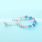 2016 Fashionable India Design 925 Silver Fitness Bracelet thumbnail-2