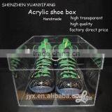 High Quality Custom Clear Acrylic Shoe Box Wholesale