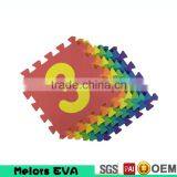 Melors Eva Foam Non-smell Education Alphabet Numbers Puzzle Jigsaw Mat Brick Building Play Mat thumbnail-3