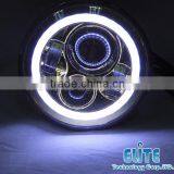7 Inch Round Led Headlight 12v 24v for Car or Motor Meet E-mark Standard thumbnail-4