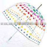 Dome PVC Transparent Umbrella