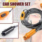 12V Portable Automobile Shower Set Water Pump Travel Trip Camp Boat Car Caravan thumbnail-1