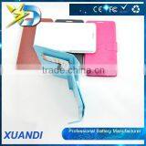 Wallet Style Magnetic Flip Stand Leather Case for A3